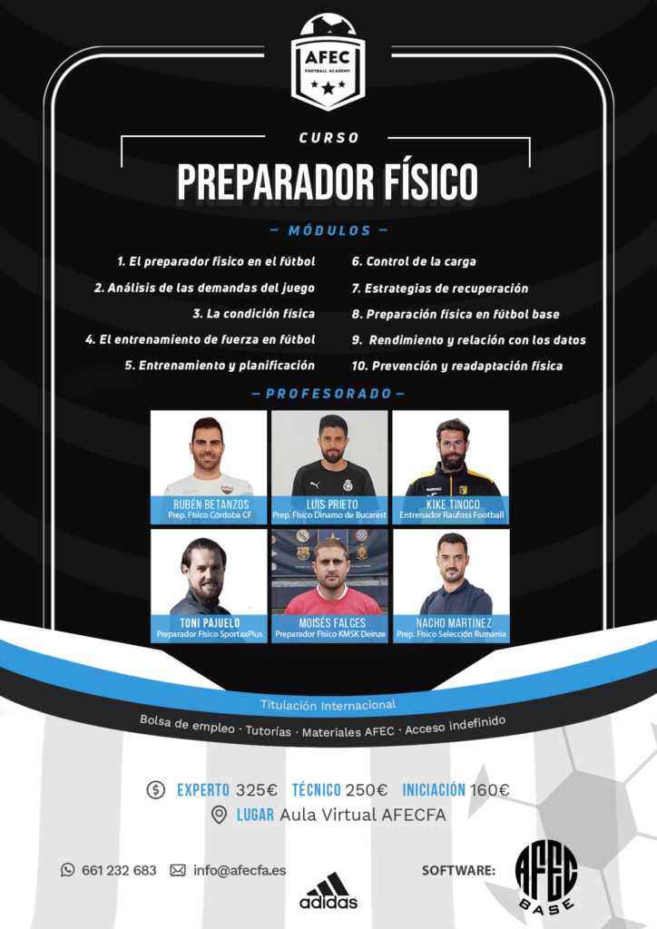 Curso Online De Preparador F Sico Afecfa